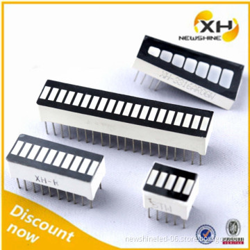 NEWSHINE Multi color DIP FND LED Bargraph Array, 10 Segment Light Array